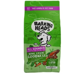BARKING HEADS Bowl Lickin Goodness pašaras šunim su ėriena 12kg, E-BLM12