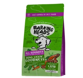 BARKING HEADS Bowl Lickin Goodness pašaras šunims su ėriena 2kg, E-BLM2