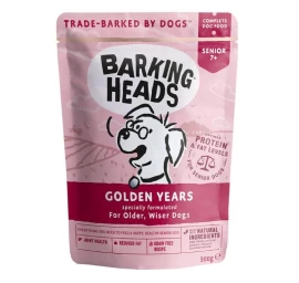 BARKING HEADS Wet Golden Years 300g Pouch 10vnt, BWSR300