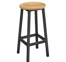 Baro Kėdė - ąžuolas / Juodos Kojos