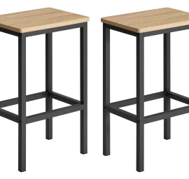 Baro Kėdės 2 Vnt. - Sonoma - Lbc065b11