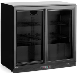 Baro šaldytuvas Su 2 Stumdomomis Durimis Led 158 L 160 W 90x52x87 Cm