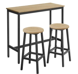 Baro Stalas Ir 2 Taburetės - Sonoma - Lbt219b11
