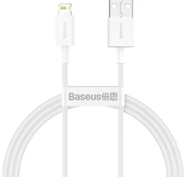 Baseus CALYS-A02 mobile phone cable White 1 m USB A Lightning