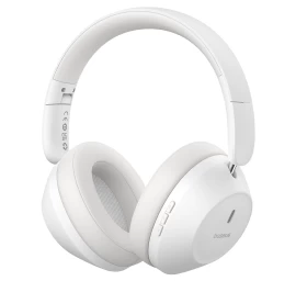 Bass 30 Max Bluetooth 5.3 Belaidės Ausinės į Ausis - Baltos Spalvos