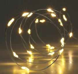 Baterijomis Maitinamos Lemputėlės, 100 Led Girlandė, šilta Balta, Laikmatis