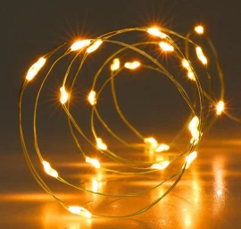 Baterijomis Maitinamos Lemputėlės, 40 Led Gierlanda, Super šilta Balta