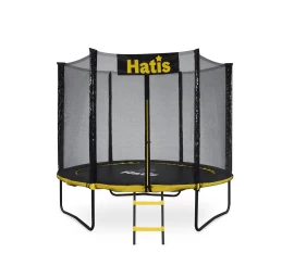 Batutas HATIS 2,44 m. su apsauginiu tinklu ir laipteliais