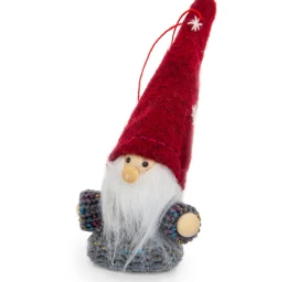 Baublys Pakabukas Nykštukas Raudonas 11cm