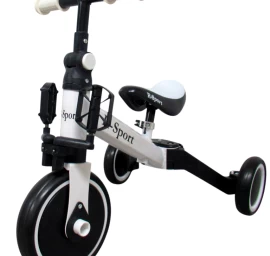Bėgimo Dviratis P8 White R-sport +pedalas Daugiafunkcinis