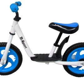 Bėgimo Dviratis R5 White/blue R-sport Eva Ratai