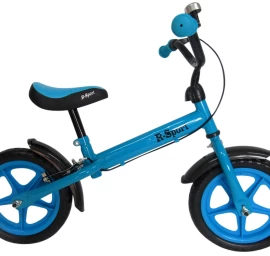 Bėgimo Dviratis R9 Blue R-sport 12&#039;&#039; Stabdžiai, Skambutis
