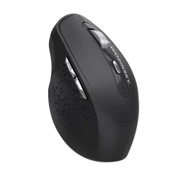 Belaidė Ergonominė Pelė 6 Mygtukai bluetooth 1600 Dpi - Juoda