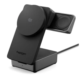 Belaidė Magnetinė 3-in-1 „qi 2.2“ 25 W „magsafe“ įkroviklis – Juodas