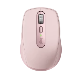 Belaidė pelė Logitech MX Anywhere 3S - RF Wireless + Bluetooth, Laser, 8000 DPI, Rose
