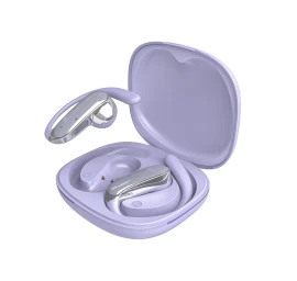 Belaidės Ausinės Su Ausų Pagalvėlėmis U17z Bluetooth Ows - Violetinės Spalvos