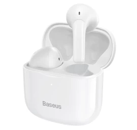 Belaidės bluetooth 5.0 Tws Ausinės į Ausis, Atsparios Vandeniui Ip64 E3, Baltos Spalvos