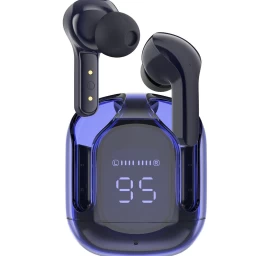 Belaidės bluetooth Tws Ausinės į Ausis canal Blue.