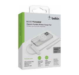 Belaidis Įkroviklis Belkin WIA005, balta (Ekspozicinė prekė)