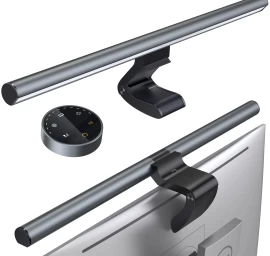 Belaidis Rf 2,4 Ghz Led Monitoriaus Apšvietimas Usb-c Ekranas Juodas