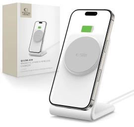 Belaidis Stalinis Išmaniojo Telefono įkroviklis Qi15w-a38 Magsafe - Baltas