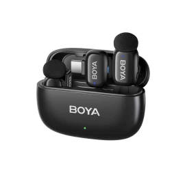 Belaidžio Mikrofono Rinkinys Su Dėklu Mini 2-02 2,4 Ghz Usb-c