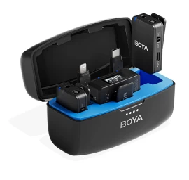 Belaidžio Mikrofono Rinkinys Su įkrovimo Dėklu 8gb 2,4 Ghz Usb-c