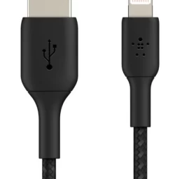 Belkin Braided USB-Light ning 15cm black