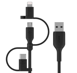 Belkin Universal Cable   Lightning/Micro/USB-C
