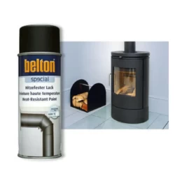 belton karščiui atsparūs purškiami dažai 400ml - Iron grey - 0.4 L