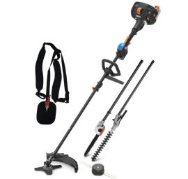 Benzininė žoliapjovė-trimeris Elem Garden Technic, 4 in 1