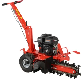 Benzinininis grandininis ekskavatorius tranšėjoms kasti | 196 CM3 | 450 mm (YT-86139)