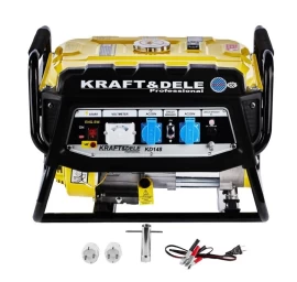 Benzininis vienfazis elektros generatorius 3500W KD148