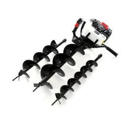 Benzininis žemės grąžtas  3,8 KW(1.5kw), 51,7 CM3 + 3 GRĄŽTAI (KD174)