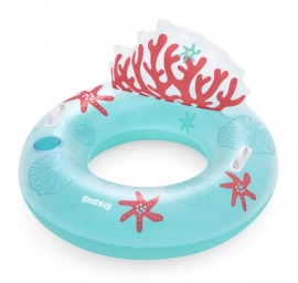Bestway 43730 Plaukimo Ratas Su Atlošu Coral Reef 1,07 M X 1,13 M