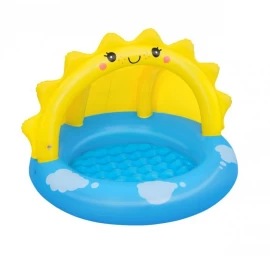 Bestway 52637 Pripučiamas Lopšys Su Baldakimu Ir Pripučiamu Dugnu Sunny 1,01 M X 97 Cm X 71 Cm