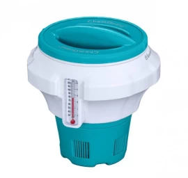 Bestway 58701 Plaukiojantis Baseino Chemikalų Dozatorius Su chemguard Termometru