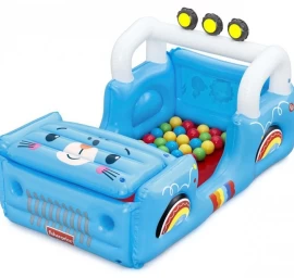 Bestway 93577 fisher-price Pripučiamas Automobilis Su Kamuoliu 1,17 M X 76 Cm X 61 Cm