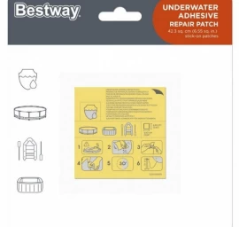 bestway Pripučiamų Valčių Povandeninio Remonto Pleistrai