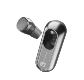 Bevieliai ausinukai cellularline power mini, juoda (Ekspozicinė prekė)