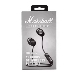 Bevieliai Ausinukai Marshall Minor II BT, juoda
