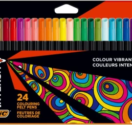 Bic Flomasteriai Intensity Up, 24 spalvų rinkinys 978035