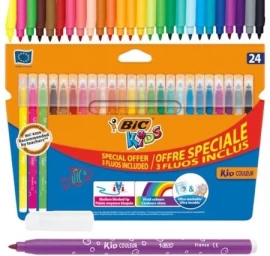 Bic Flomasteriai Kids Couleur 24 spalvų rinkinys 093350