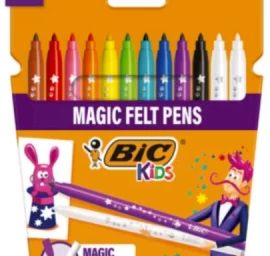 Bic Flomasteriai Kids Magic 10+2 spalvų rinkinys