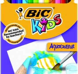 Bic Spalvoti pieštukai Aquacouleur 12 spalvų rinkinys 8575615