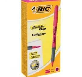 Bic Tekstas žymeklis Highlighter Flex, rožinis, pakuotėje 12 vnt. 494879