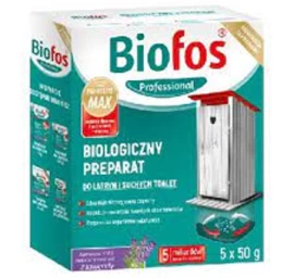 Bio piemonė sausiems ir lauko tualetams Biofos 5x50 gr