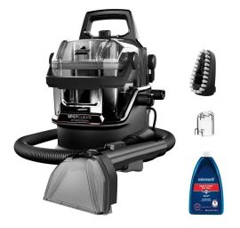 Bissell nešiojamas kilimų ir apmušalų valiklis SpotClean HydroSteam Select laidinis veikiantis skalbimo funkcija 1000 W juoda