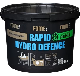 Bituminis gruntas FOME FLEX Rapid Hydro Defence Primer, 9kg