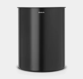 Biuro šiukšlių dėžė Brabantia 15L, matinė juoda 181443